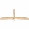 Ekena Millwork Bellingham Rough Sawn Timber Gable Bracket, Douglas Fir, 96"W x 52"H x 6"D x 6"F, 13/12 Pitch GBW096X52X0606BEL00RDF - alternate 5